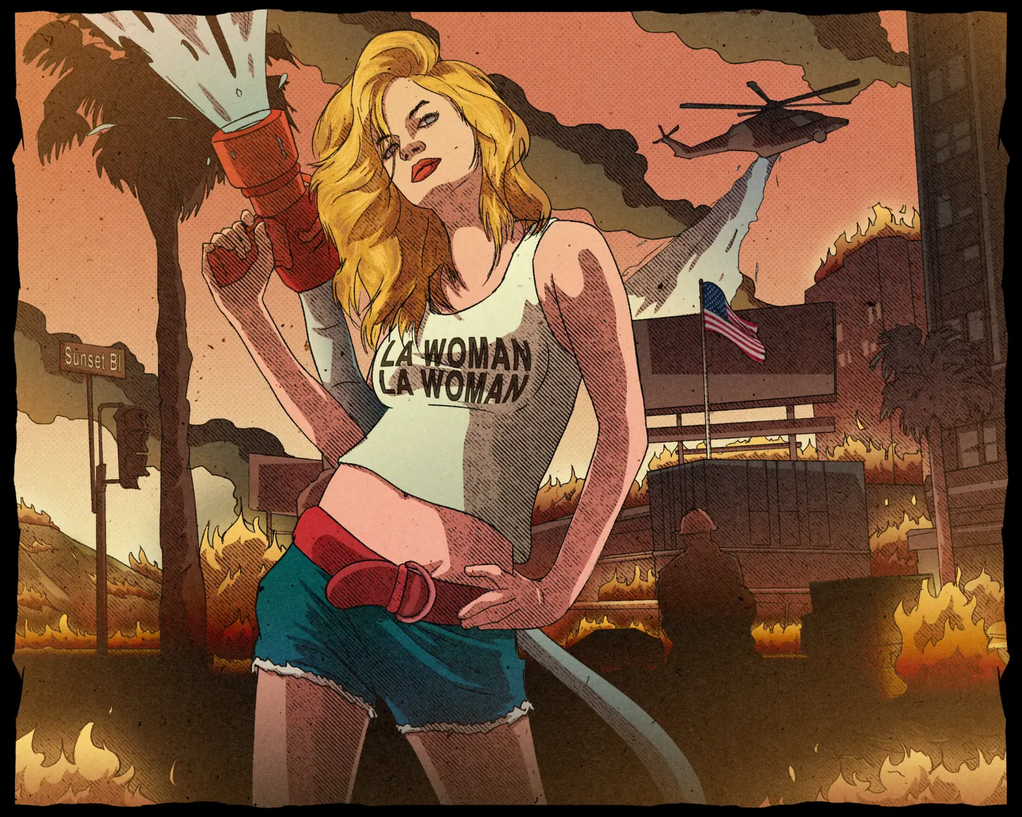 Marilyn — LA Woman on Fire