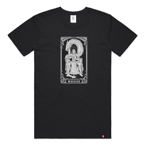 Load image 1 in gallery view. Bellatrix - Black Opal - Unisex Heather Jersey Tee