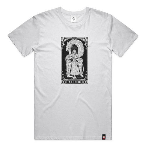 Load image 1 in gallery view. Bellatrix - Black Opal - Unisex Heather Jersey Tee