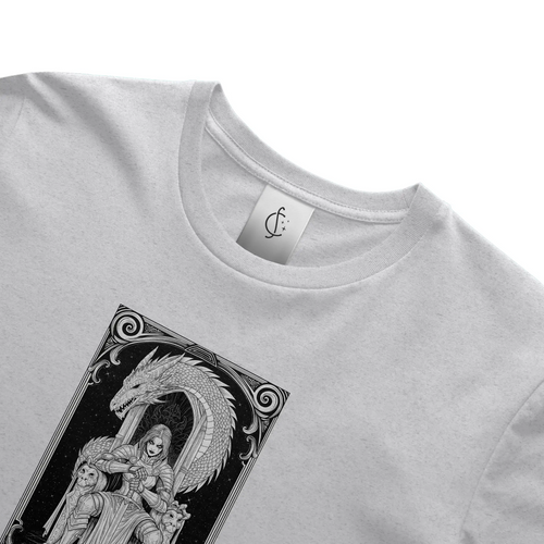 Load image 1 in gallery view. Bellatrix - Black Opal - Unisex Heather Jersey Tee