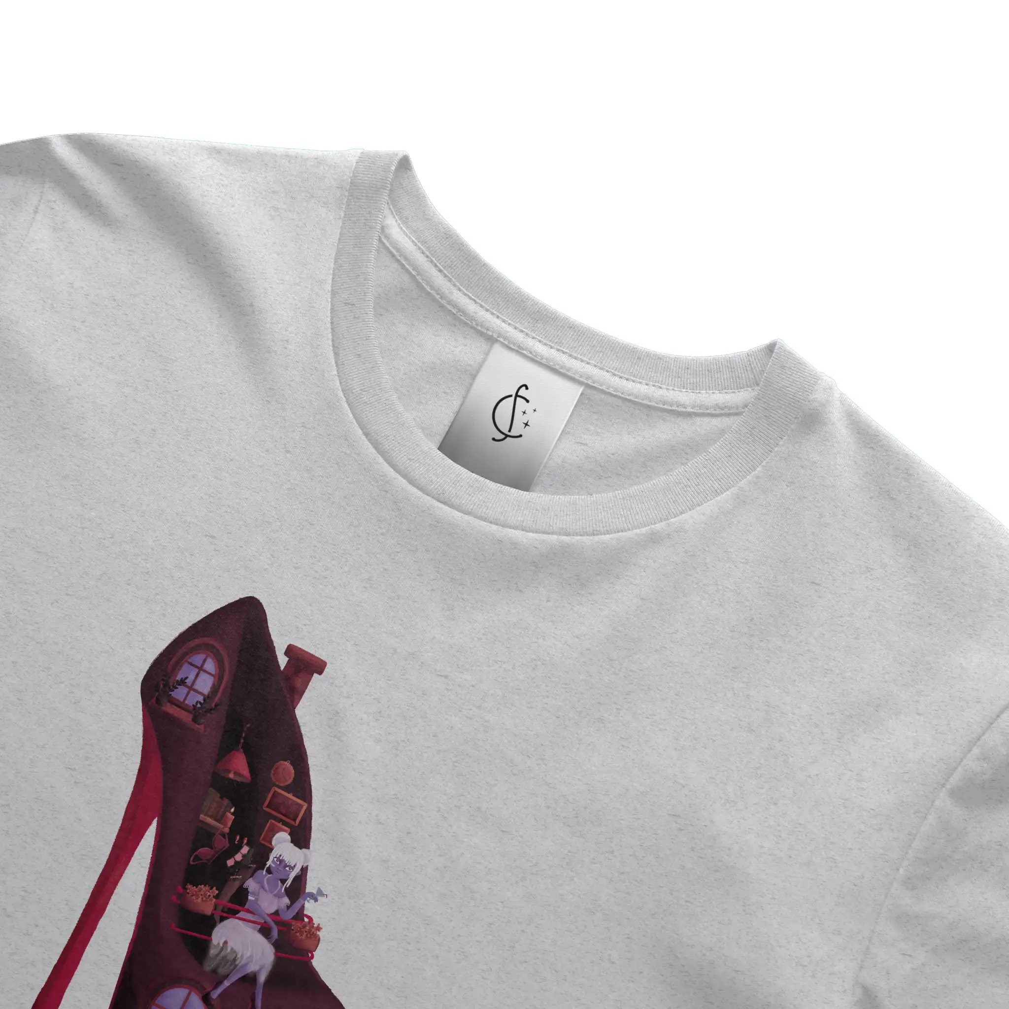 Gigi - Unisex Heather Jersey Tee - 3001 CVC